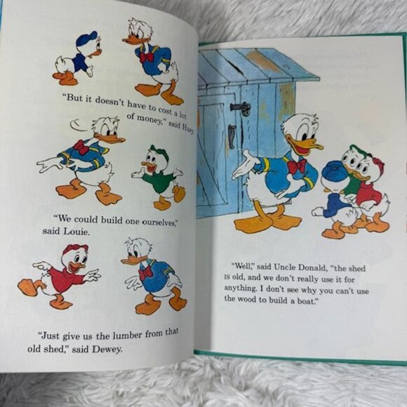 Vintage Set of 3 Disney Children's Books Peter & the Wolf/ Chip & Dale/ Mr. Toad - Picture 4 of 13